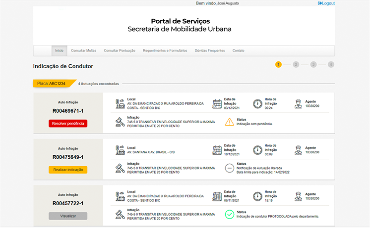 Protocolo online